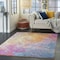 Homeroots 5 x 7 ft. Abstract Brights Sunburst Area Rug 385379 - alternate 4